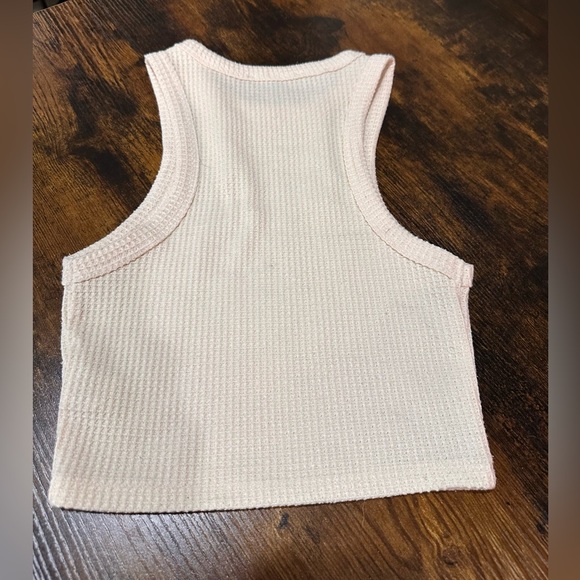 EUC Forever 21 Set Bundle of Four 4 Waffle Knit Racer Back Tank Tops Size Small - Picture 8 of 14